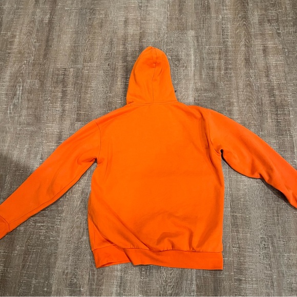 Vintage Mens Size Medium Clemson Tigers Orange and Purple Sweatshirt - Picture 2 of 3